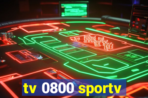tv 0800 sportv